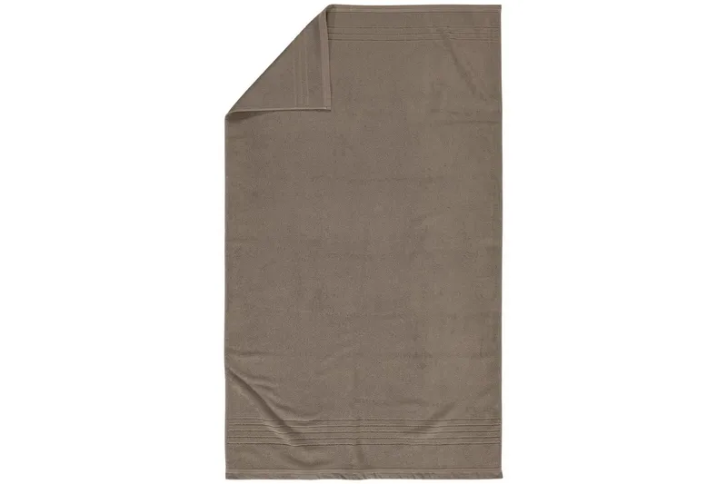 Badelagen Helle Frotté 90 x 150 cm - Brun - Tekstiler - Badetekstiler - Badehåndklæder