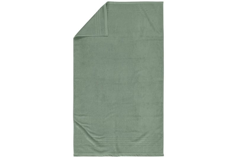 Badelagen Helle Frotté 90 x 150 cm - Grøn - Tekstiler - Badetekstiler - Badehåndklæder