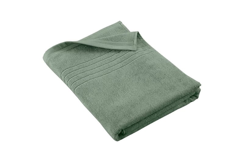 Badelagen Helle Frotté 90 x 150 cm - Grøn - Tekstiler - Badetekstiler - Badehåndklæder