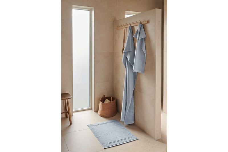 Bademåtte Helle 50 x 70 cm - Blå - Tekstiler - Badetekstiler - Håndklæder