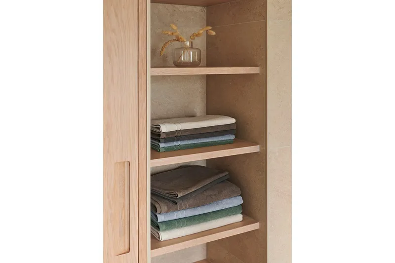 Bademåtte Helle 50 x 70 cm - Brun - Tekstiler - Badetekstiler - Håndklæder