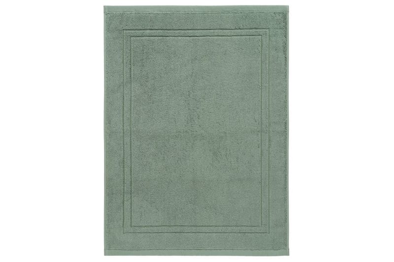 Bademåtte Helle 50 x 70 cm Grøn - Grøn - Tekstiler - Badetekstiler - Håndklæder