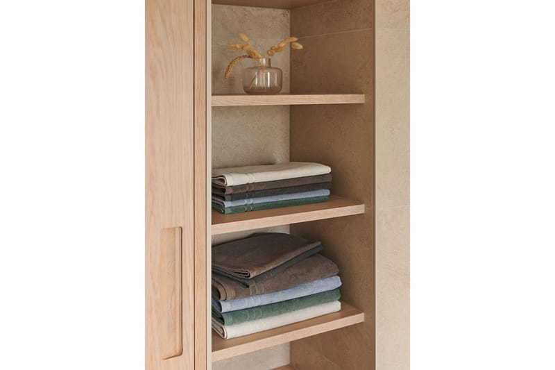 Bademåtte Helle 50 x 70 cm - Grøn - Tekstiler - Badetekstiler - Håndklæder