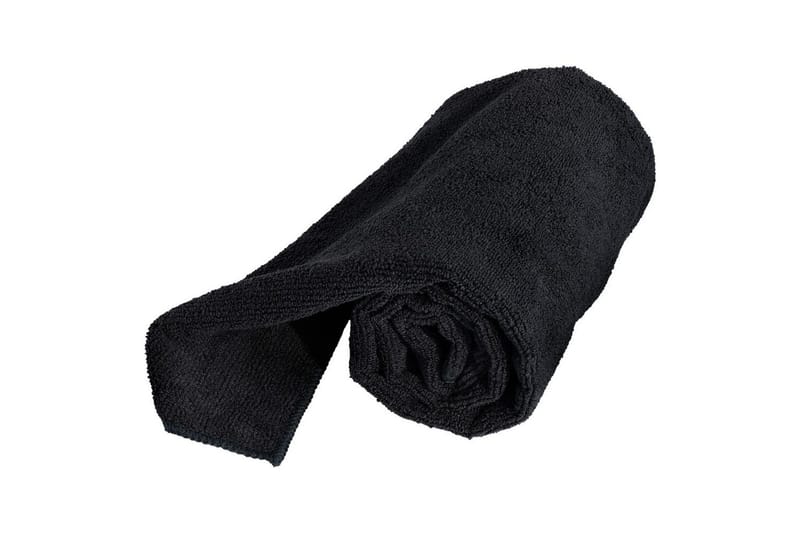 Frisørhåndklæde 35 x 80 cm sort - Tekstiler - Badetekstiler - Håndklæder