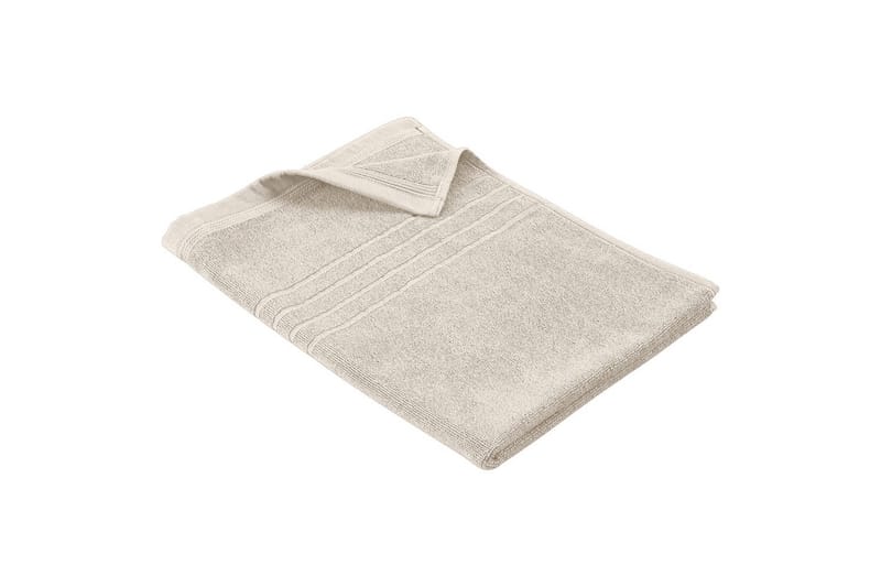 Frotté Helle 90 x 150 cm Sand - Sand - Tekstiler - Badetekstiler - Badehåndklæder