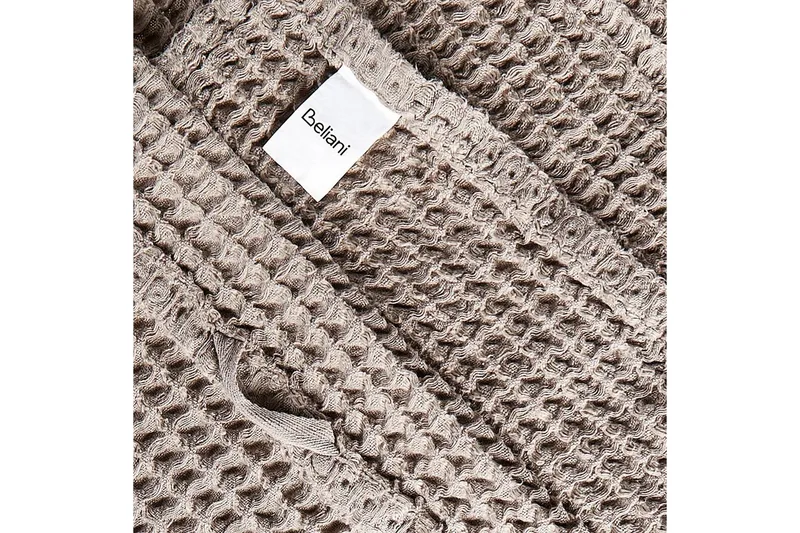 Håndklæde Areora sæt af 9 Taupe - Taupe - Tekstiler - Badetekstiler - Håndklæder