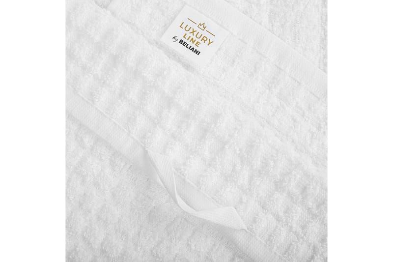 Håndklæde Atai sæt af 4 Hvid - Hvid - Tekstiler - Badetekstiler - Håndklæder