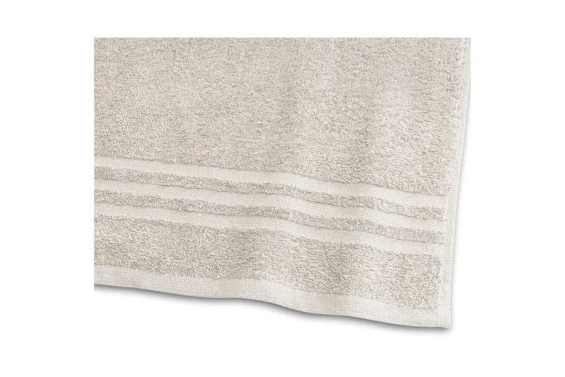 Håndklæde Basis Frotté - Sand - Tekstiler - Badetekstiler - Håndklæder