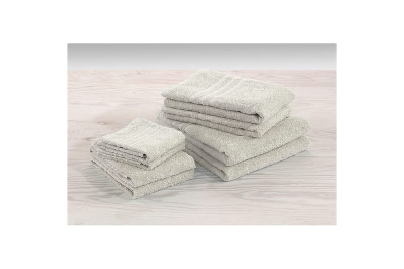Håndklæde Basis Frotté - Sand - Tekstiler - Badetekstiler - Håndklæder
