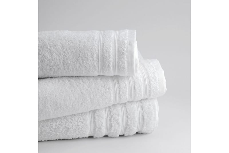 Håndklæde Corfu Hvid, 50 x 70 cm