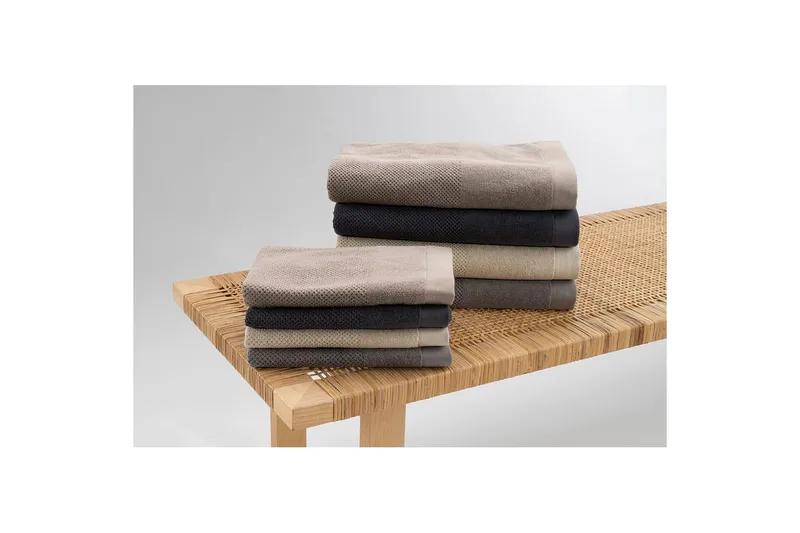 Håndklæde Enzo 50 x 70 cm - Blå - Tekstiler - Badetekstiler - Håndklæder