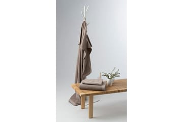 Håndklæde Enzo 50 x 70 cm - Brun - Tekstiler - Badetekstiler - Håndklæder