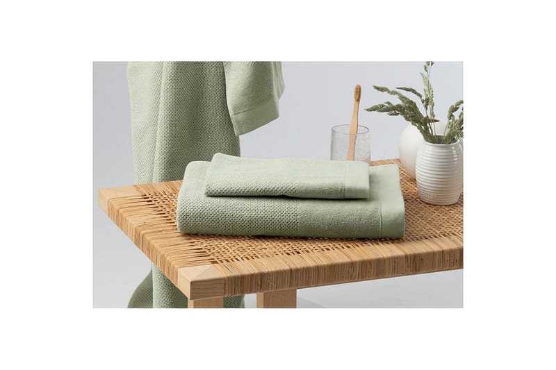 Håndklæde Enzo 50 x 70 cm, Grøn