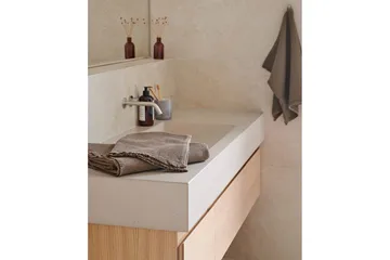 Håndklæde Haze 50 x 70 cm - Brun - Tekstiler - Badetekstiler - Håndklæder