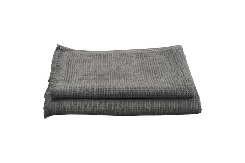 Håndklæde Haze 50 x 70 cm - Grå - Tekstiler - Badetekstiler - Håndklæder