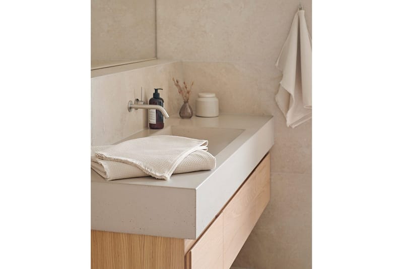 Håndklæde Haze 50 x 70 cm - Sand - Tekstiler - Badetekstiler - Håndklæder