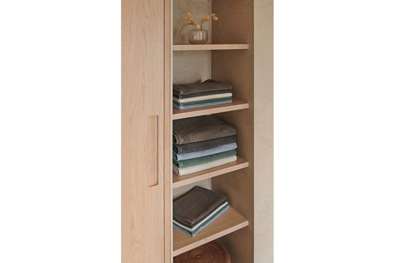 Håndklæde Helle 50 x 70 cm - Blå - Tekstiler - Badetekstiler - Håndklæder