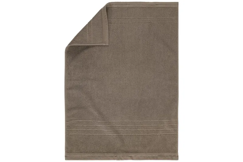 Håndklæde Helle 50 x 70 cm - Brun - Tekstiler - Badetekstiler - Håndklæder