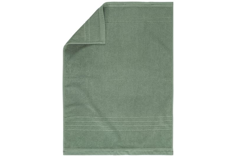 Håndklæde Helle 50 x 70 cm - Grøn - Tekstiler - Badetekstiler - Håndklæder
