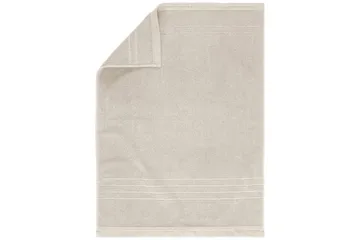 Håndklæde Helle 50 x 70 cm - Sand - Tekstiler - Badetekstiler - Håndklæder