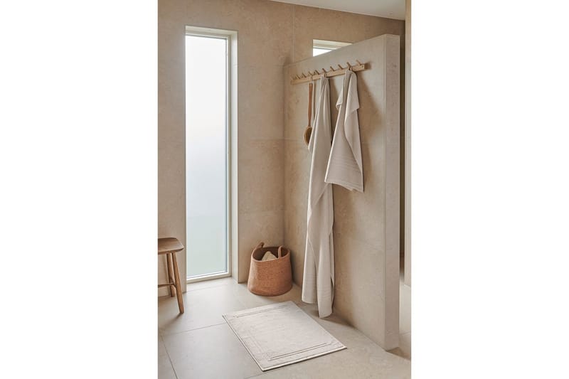 Håndklæde Helle 50 x 70 cm - Sand - Tekstiler - Badetekstiler - Håndklæder