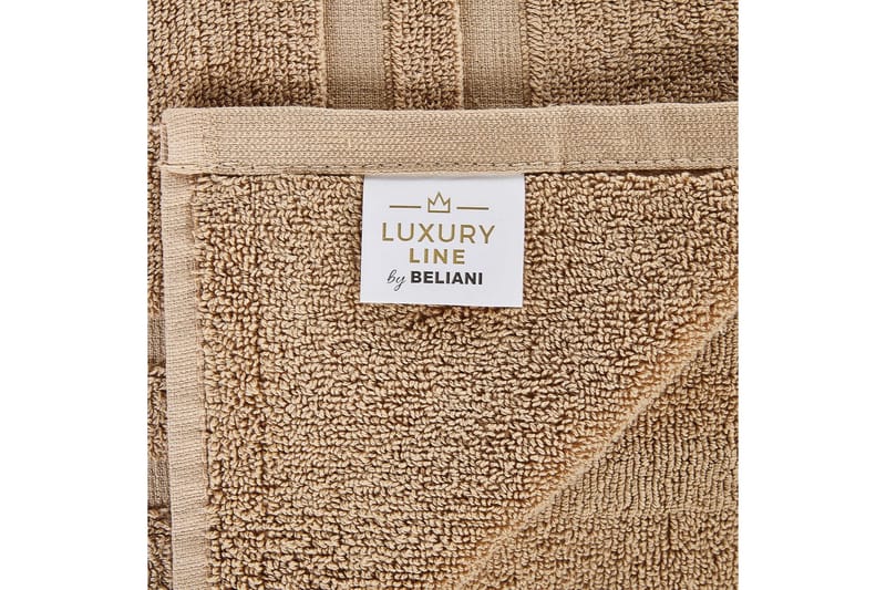 Håndklæde Mitiaro sæt á 9 Beige - Beige - Tekstiler - Badetekstiler - Håndklæder