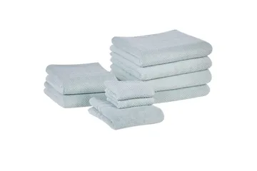 Håndklæde Mitiaro sæt á 9 Mintgrøn