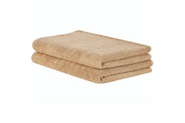Håndklæde Mitiaro sæt om 2 Beige