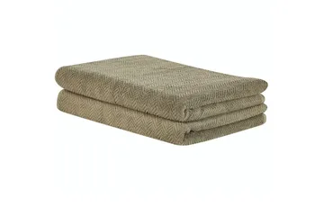 Håndklæde Mitiaro sæt om 2 Grøn