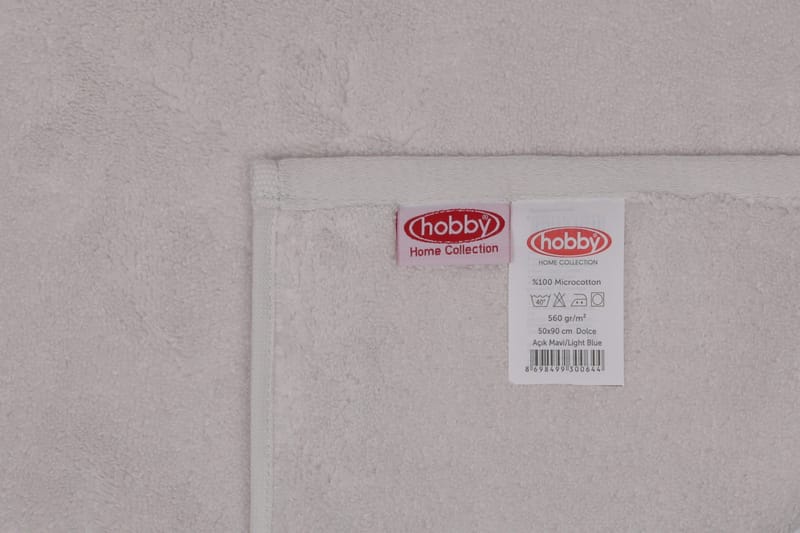 Ashburton Håndklæde 2-pak - Lysegrå - Tekstiler - Badetekstiler - Håndklæder