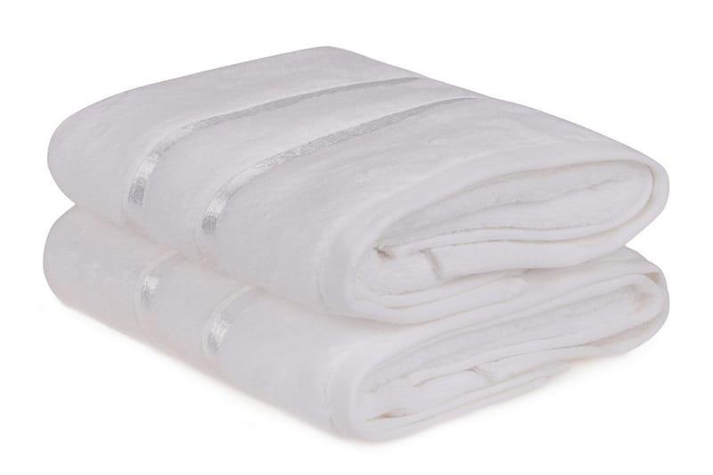 Ashburton Håndklæde 2-pak - Hvid - Håndklæder
