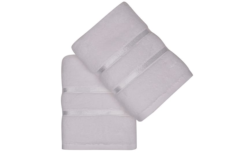 Ashburton Håndklæde 2-pak - Hvid - Håndklæder