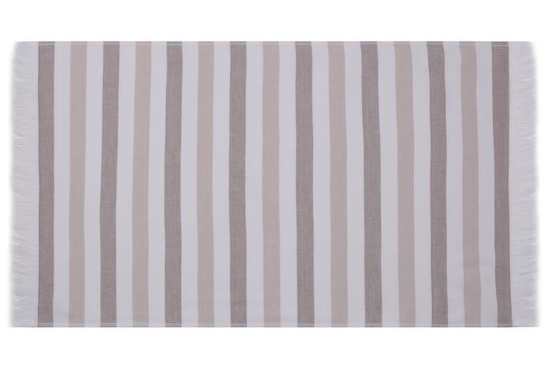 Ashburton Håndklæde 2-pak - Brun/Hvid - Håndklæder