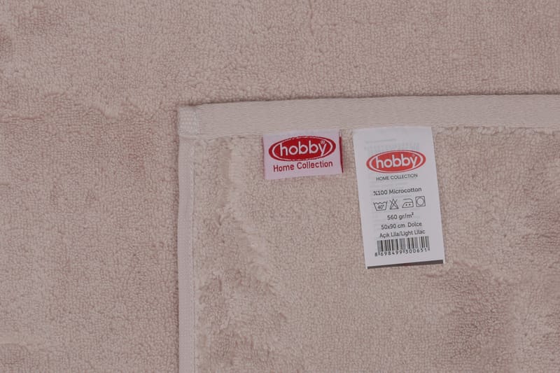 Ashburton Håndklæde 2-pak - Lyselila - Tekstiler - Badetekstiler - Håndklæder