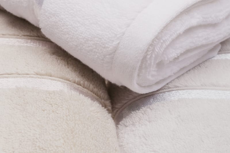 Ashburton Håndklæde 3-pak - Hvid/Lyseblå/Lysebrun - Håndklæder