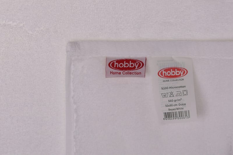 Ashburton Håndklæde 3-pak - Hvid/Lyseblå/Lysebrun - Tekstiler - Badetekstiler - Håndklæder