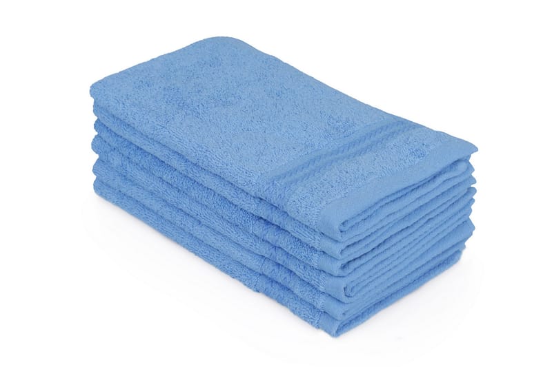 Ashburton Vaskeklud 6-pak - Blå - Håndklæder