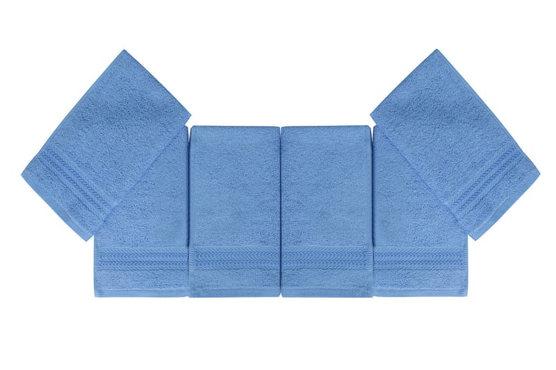 Ashburton Vaskeklud 6-pak - Blå - Håndklæder
