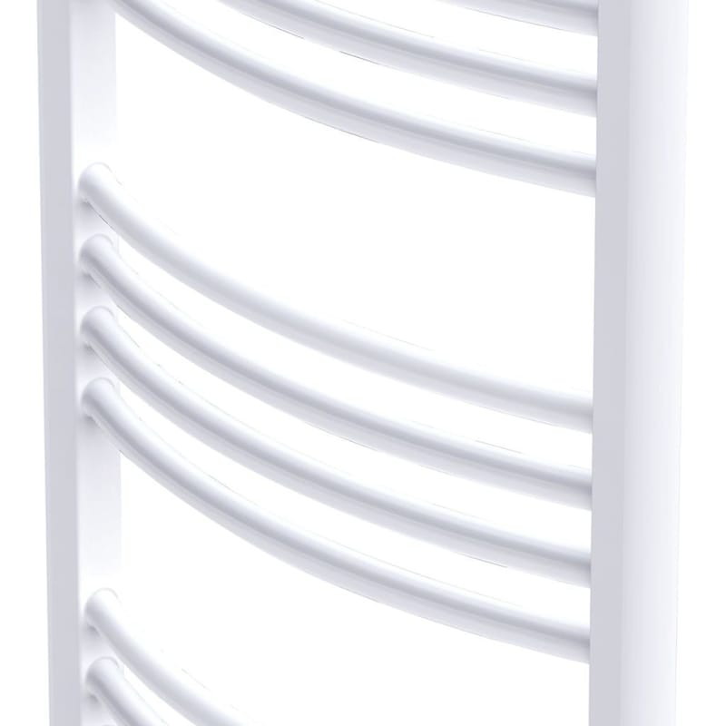 Badeværelsesradiator håndklædestang 500x764 mm - Hvid - Tekstiler - Badetekstiler - Håndklæder
