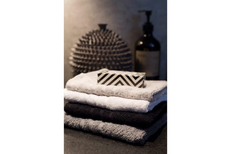 Gæstehåndklæde Basis Frotté - Sand - Tekstiler - Badetekstiler - Håndklæder