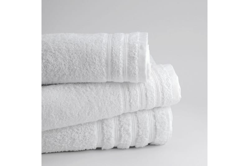 Håndklæde Corfu Hvid, 100 x 150 cm