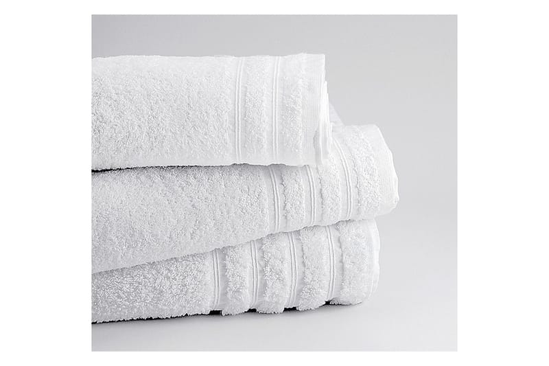 Håndklæde Corfu Hvid, 70 x 140 cm