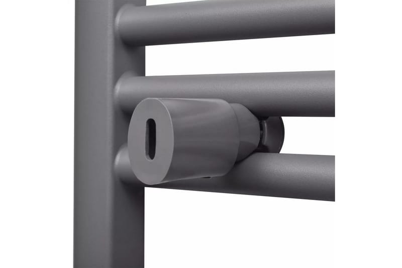 Håndklædetørrer til badeværelset centralvarme 500x1160 mm - Grå - Tekstiler - Badetekstiler - Håndklæder