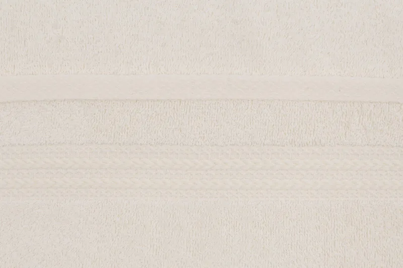 Hobby Håndklæde 30x50 cm 6-pak - Creme - Tekstiler - Badetekstiler - Håndklæder