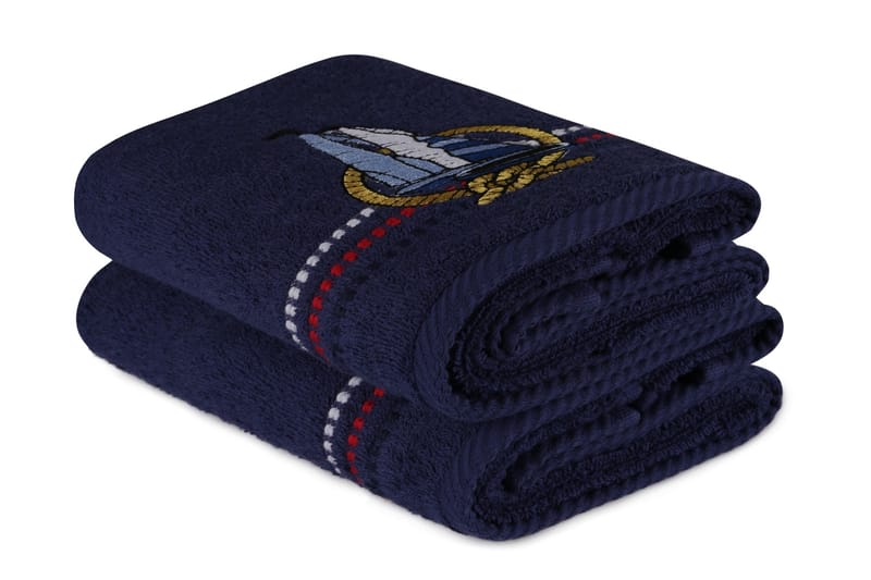 Hobby Håndklæde 50x90 cm 2-pak - Multifarvet - Håndklæder