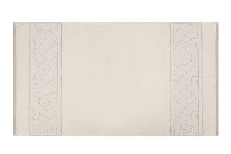 Hobby Håndklæde 50x90 cm 2-pak - Creme - Tekstiler - Badetekstiler - Håndklæder