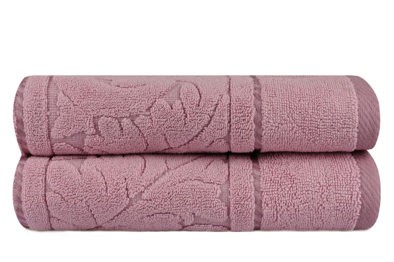 Hobby Håndklæde 50x90 cm 2-pak - Lyserød - Håndklæder