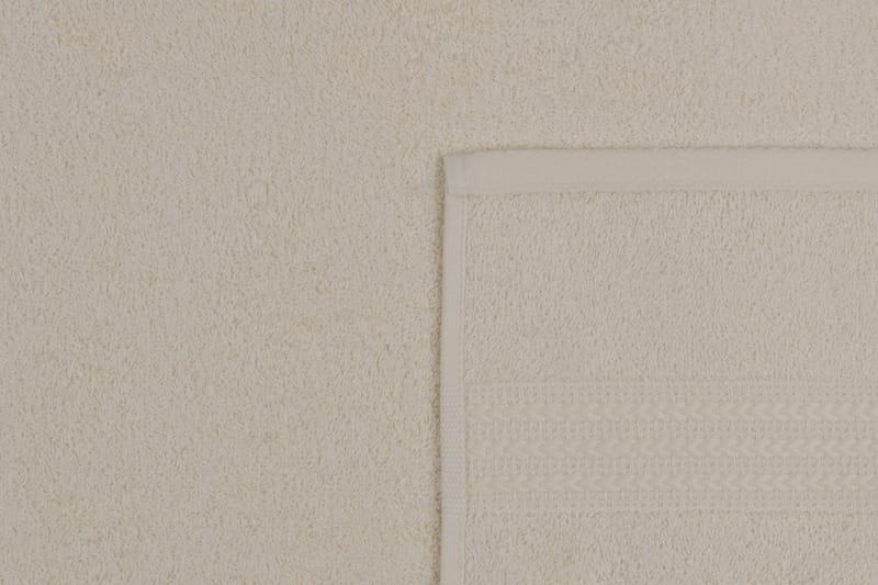 Hobby Håndklæde 50x90 cm - Creme - Tekstiler - Badetekstiler - Håndklæder