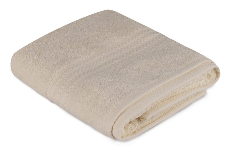 Hobby Håndklæde 50x90 cm - Creme - Håndklæder