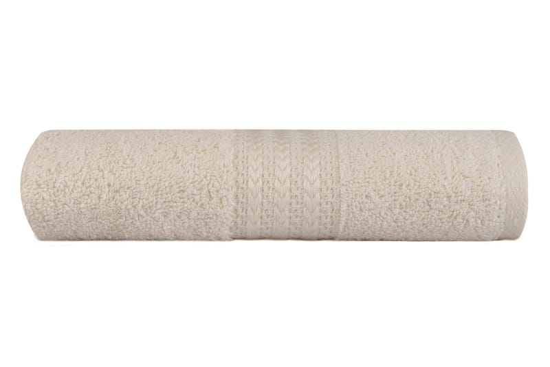 Hobby Håndklæde 50x90 cm - Creme - Håndklæder